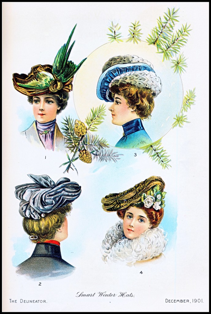 Vintage Hats, 1901