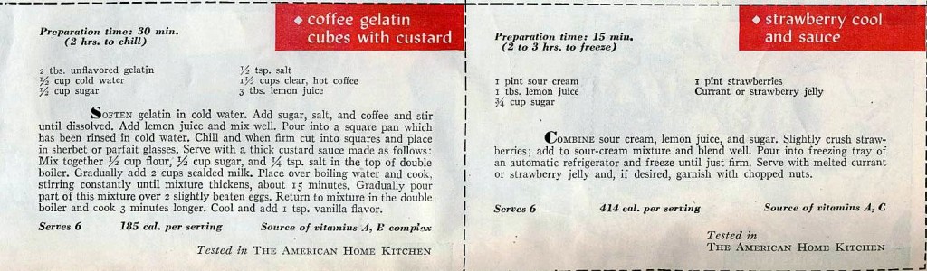 1947 Vintage Recipes from thevintagesite.com