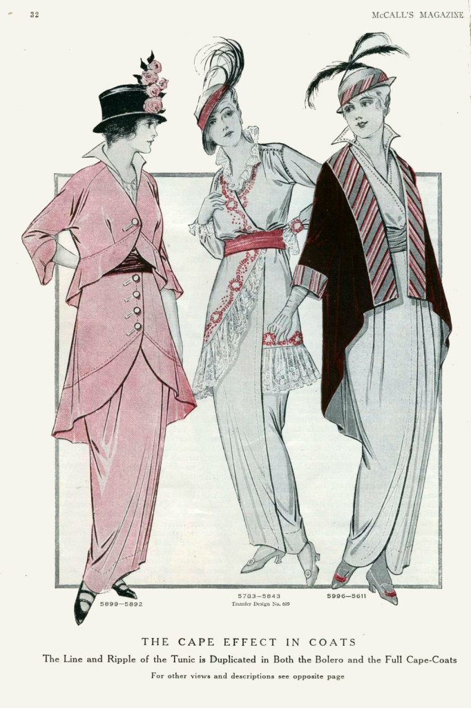 July 1914 fashion from thevintagesite.com