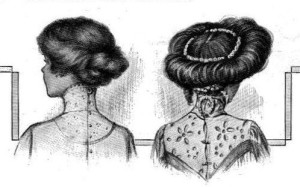 Women as seen from the back, 1909