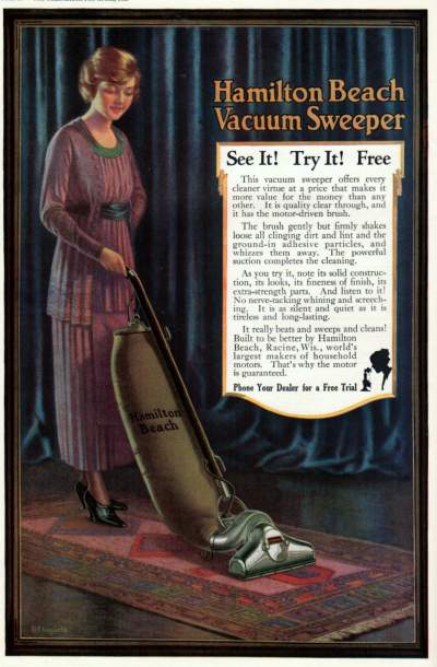 1920s vacuum cleaner